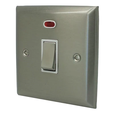 Vogue Satin Stainless 20 Amp Switch