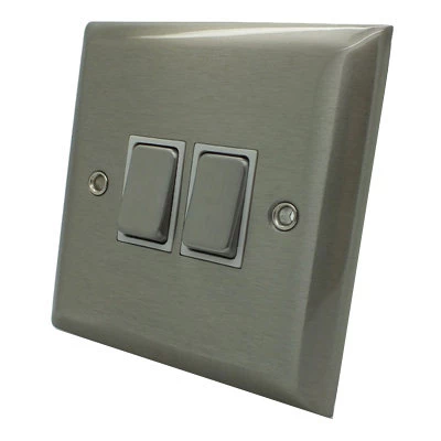 Vogue Satin Stainless TV, FM and SKY Socket