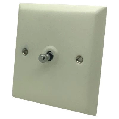 Vogue White Toggle (Dolly) Switch