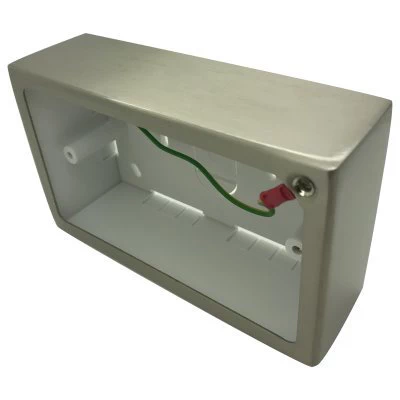 Satin Stainless Surface Mount Boxes (Wall Boxes)