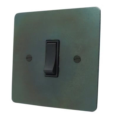 Burnished Flat Waxed Copper Light Switch