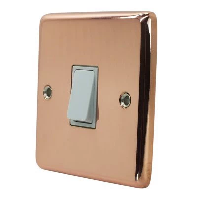 Classic Polished Copper Intermediate Light Switch