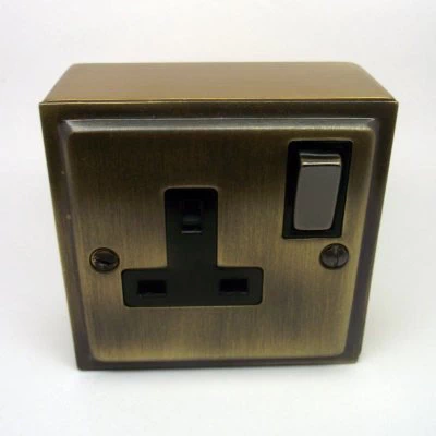 Cocoa Bronze Sockets & Switches