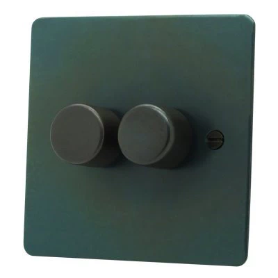 Burnished Flat Waxed Copper PIR Switch