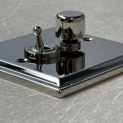 Art Deco Polished Nickel Profile