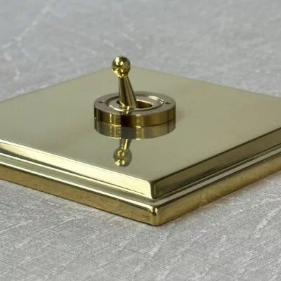 Polished Brass Sockets & Switches Range