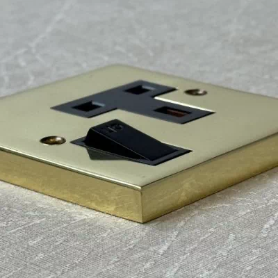 Polished Brass Sockets & Switches Range