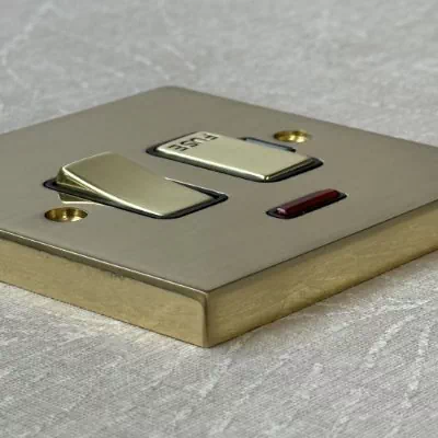 Polished Brass Sockets & Switches Range