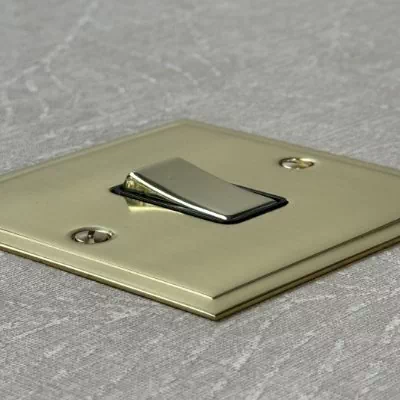 Polished Brass Sockets & Switches Range