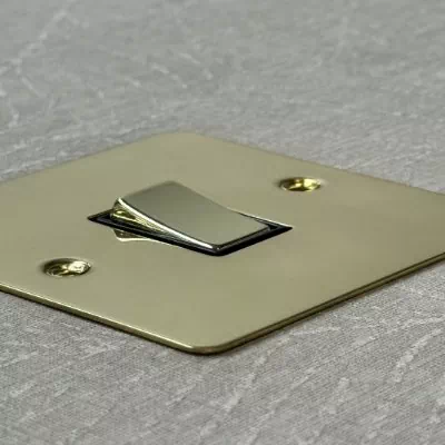 Flat Polished Brass Profile