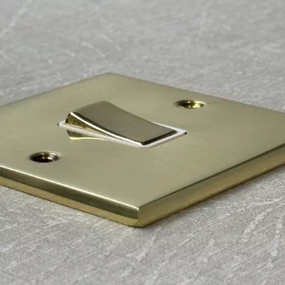 Polished Brass Sockets & Switches Range