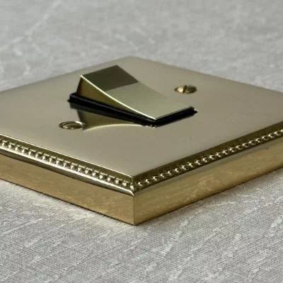 Polished Brass Sockets & Switches Range