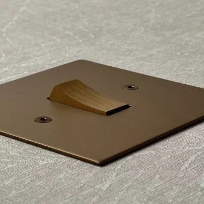 Seamless Square Bronze Antique Profile