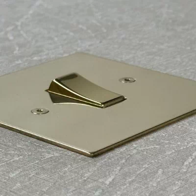 Polished Brass Sockets & Switches Range