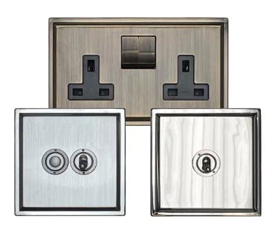 Click here to see the Art Deco Screwless sockets and switches range