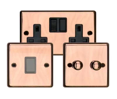 See the Classic Polished Copper socket & switch range