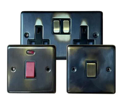 See the Classical Aged Aged socket & switch range