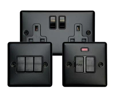 See the Classical Black socket & switch range