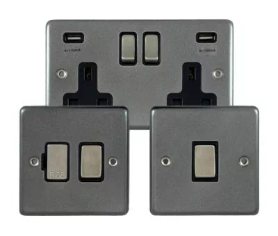 See the Classical Dark Pewter socket & switch range