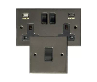 See the Edwardian Classic Bronze socket & switch range