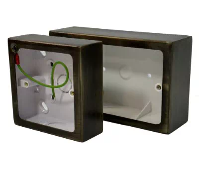 See the Antique Brass Metal Surface Mount Wall Boxes metal wall box range