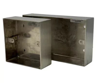 See the Satin Nickel Metal Surface Mount Wall Boxes metal wall box range