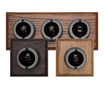 Click here to see the Vintage Bakelite sockets and switches range