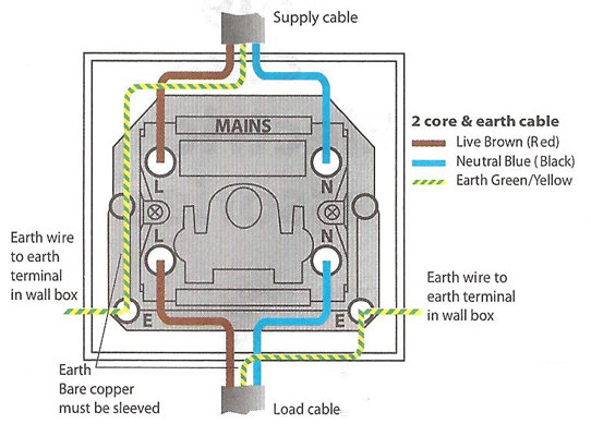 How To Install A Double Pole Switch, Wiring A 2 Pole Switch Diagram