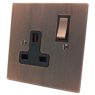 See the Heritage Flat Antique Copper socket & switch range