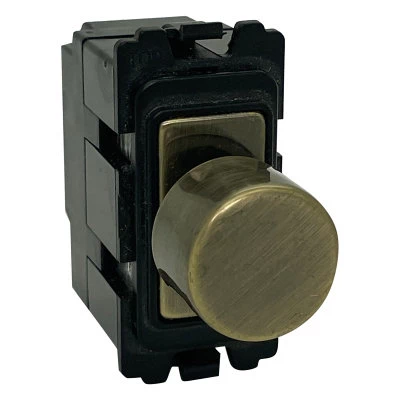 See the Modular Grid (UPEL) Antique Brass socket & switch range