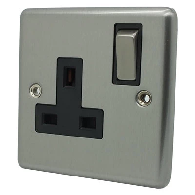 See the Classical Satin Stainless socket & switch range