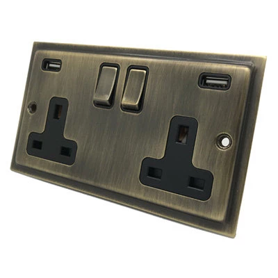 Click here to see the Elegance (Antique) sockets and switches range