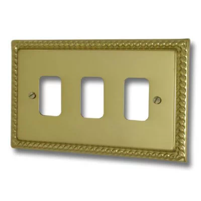 See the Georgian Grid Polished Brass socket & switch range