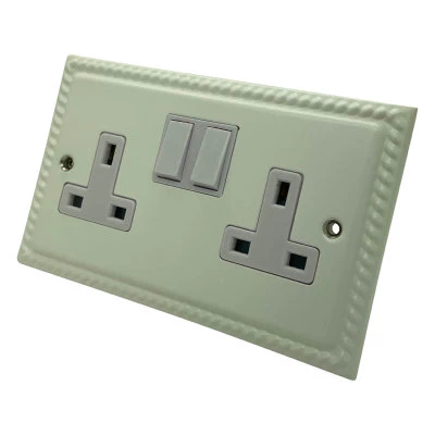 See the Georgian White socket & switch range