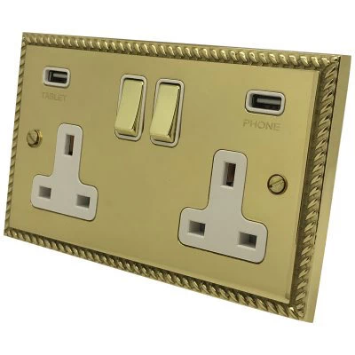 Click here to see the Georgian Premier Plus sockets and switches range