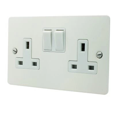 See the Flat Matt White socket & switch range