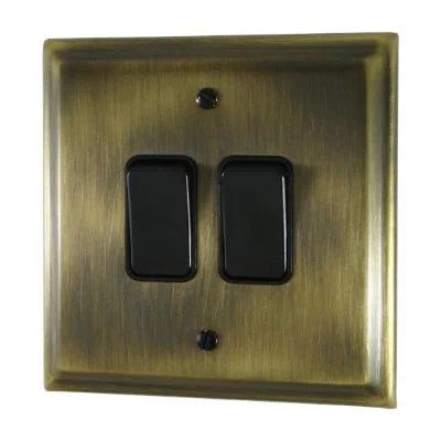 See the Regent Grid Antique Brass socket & switch range
