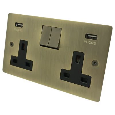See the Seamless Antique Brass socket & switch range