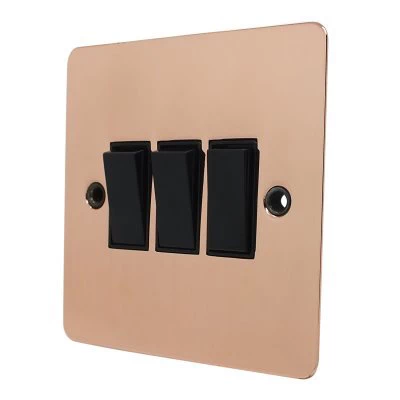 See the Flat Classic Polished Copper socket & switch range