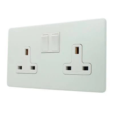 See the Textured (Screwless) White socket & switch range