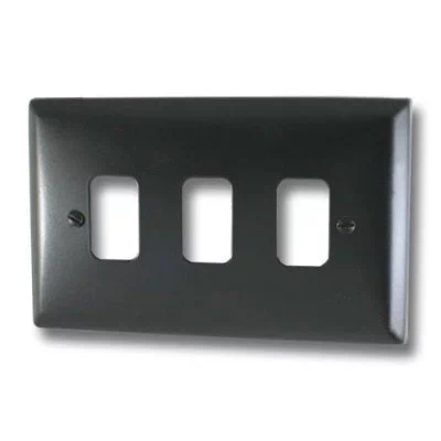 See the Vogue Grid Black socket & switch range