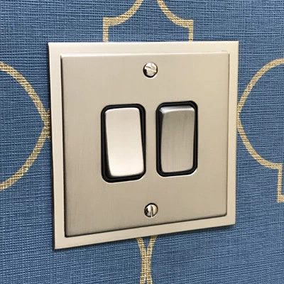 Duo Premier Satin Nickel Sockets & Switches