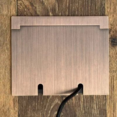 Recessed Floor Sockets / Floor Boxes Antique Copper Sockets & Switches