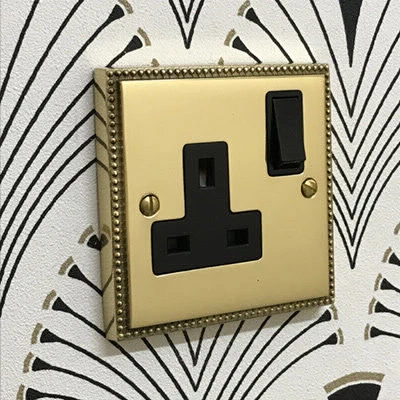 Regency Classic Polished Brass Sockets & Switches