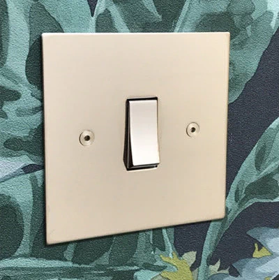 Seamless Square Polished Stainless Sockets & Switches