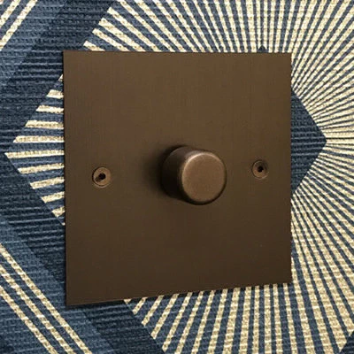 Ultra Square Bronze Antique Sockets & Switches