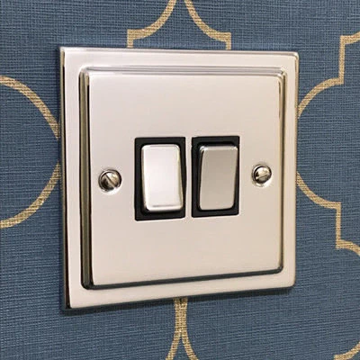 Victorian Polished Chrome Sockets & Switches